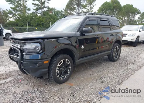 2023 Ford Bronco Sport Outer Banks z USA, uszkodzony, nr VIN 3FMCR9C67PRD07520